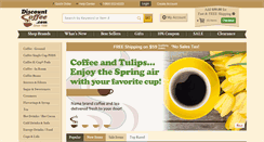 Desktop Screenshot of discountcoffee.com