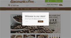 Desktop Screenshot of discountcoffee.ie